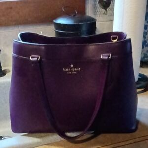 Kate Spade Rich Purple Tote Bag
